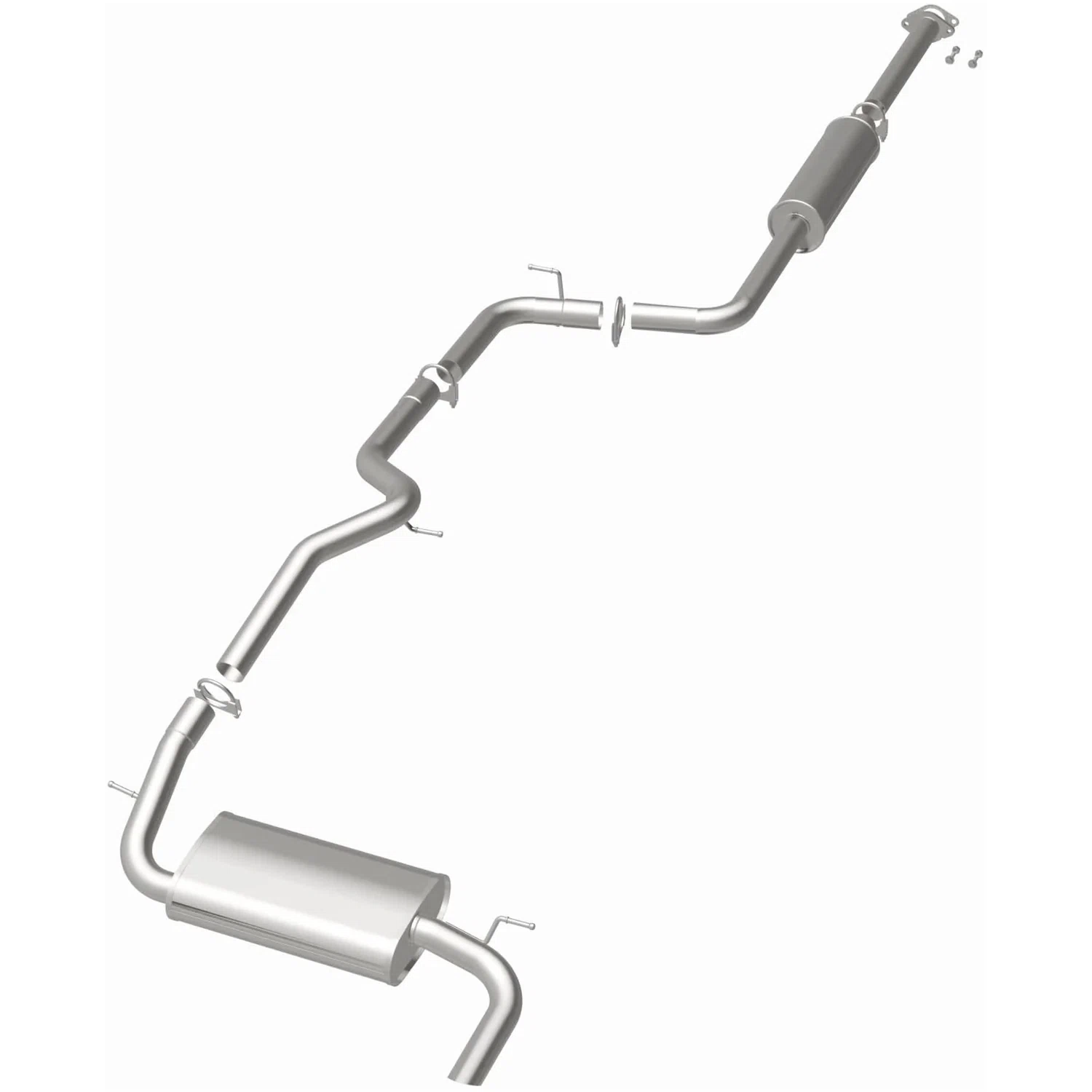 2012-2017 Ford Focus Direct-Fit Replacement Exhaust System 106-0583